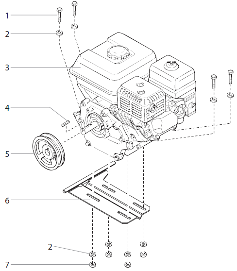 PowrTwin 12000 Plus DI Gas Convertokit Parts